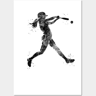 Softball Player Posters and Art